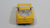 Welly 1999 Chevrolet Corvette Yellow 1/60 Scale No. 2023 Die Cast Toy Car Vehicle