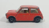 Vintage 1970 Lesney Matchbox Series Superfast No. 29 Racing 'Mini. Orange Die Cast Toy Car Vehicle