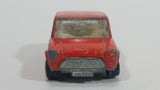 Vintage 1970 Lesney Matchbox Series Superfast No. 29 Racing 'Mini. Orange Die Cast Toy Car Vehicle