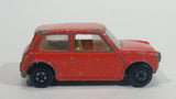 Vintage 1970 Lesney Matchbox Series Superfast No. 29 Racing 'Mini. Orange Die Cast Toy Car Vehicle