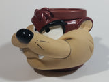 1992 Warner Bros. Looney Tunes Taz Tasmanian Devil Plastic Coffee Cup Mug Cartoon Collectible