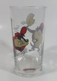 1998 Smucker's Collectables Warner Bros. Baseball Themed Taz Tasmansian Devil Cartoon Character Small Drinking Glass