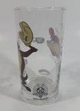 1998 Smucker's Collectables Warner Bros. Baseball Themed Taz Tasmansian Devil Cartoon Character Small Drinking Glass