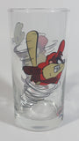 1998 Smucker's Collectables Warner Bros. Baseball Themed Taz Tasmansian Devil Cartoon Character Small Drinking Glass
