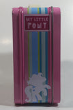 2007 TIN BOX Hasbro My Little Pony Cartoon Characters Pink Metal Tin Lunch Box