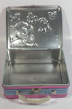 2007 TIN BOX Hasbro My Little Pony Cartoon Characters Pink Metal Tin Lunch Box