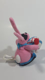 1997 Energizer Bunny Small Pink Beanie Plush Stuffed Animal Toy Battery Collectible