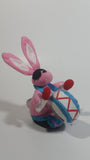 1997 Energizer Bunny Small Pink Beanie Plush Stuffed Animal Toy Battery Collectible
