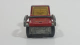 Vintage 1978 Lesney Matchbox Superfast No. 27 Skip Truck Red Die Cast Toy Dump Truck Vehicle