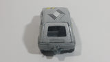Rare HTF 1985 Majorette Renault Supercinq GT Turbo No. 205 Silver Grey Die Cast Toy Car Vehicle 1/51 Scale