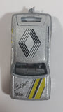 Rare HTF 1985 Majorette Renault Supercinq GT Turbo No. 205 Silver Grey Die Cast Toy Car Vehicle 1/51 Scale