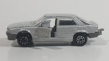 Majorette 1985 Renault 25 No. 222 Silver Grey 1/63 Scale Die Cast Toy Car Vehicle with Opening Doors