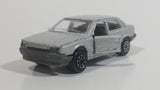 Majorette 1985 Renault 25 No. 222 Silver Grey 1/63 Scale Die Cast Toy Car Vehicle with Opening Doors
