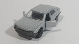 Majorette 1985 Renault 25 No. 222 Silver Grey 1/63 Scale Die Cast Toy Car Vehicle with Opening Doors