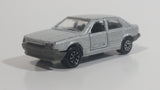 Majorette 1985 Renault 25 No. 222 Silver Grey 1/63 Scale Die Cast Toy Car Vehicle with Opening Doors