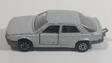 Majorette 1985 Renault 25 No. 222 Silver Grey 1/63 Scale Die Cast Toy Car Vehicle with Opening Doors