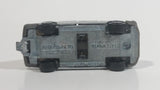 Majorette 1985 Renault 25 No. 222 Silver Grey 1/63 Scale Die Cast Toy Car Vehicle with Opening Doors