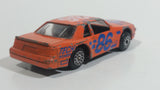Vintage Zee Toys Dyna Wheels Ford Thundebird Stock Car #86 Tech Power D101 Orange Die Cast Toy Race Car Vehicle
