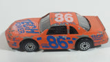 Vintage Zee Toys Dyna Wheels Ford Thundebird Stock Car #86 Tech Power D101 Orange Die Cast Toy Race Car Vehicle