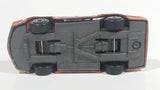 Vintage Zee Toys Dyna Wheels Ford Thundebird Stock Car #86 Tech Power D101 Orange Die Cast Toy Race Car Vehicle
