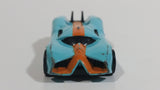 2008 Hot Wheels Prototype H-24 Light Blue Die Cast Toy Car Vehicle