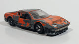 Vintage PlayArt Ferrari BB 512 Orange Die Cast Toy Luxury Exotic Car Vehicle with Opening Doors - Hong Kong