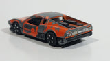 Vintage PlayArt Ferrari BB 512 Orange Die Cast Toy Luxury Exotic Car Vehicle with Opening Doors - Hong Kong