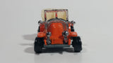 Vintage Zylmex 1911 Renault D15 Orange Die Cast Toy Classic Car Vehicle Hong Kong