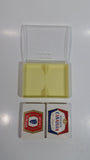 Vintage Molson Canadian Molson Export Beer 2 Styles of Plastic Coated Playing Cards Still Sealed and in Plastic Clear Top Case - British Hong Kong