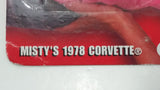 Johnny Lightning Calendar Cars Misty's 1978 Corvette Gold Golden Die Cast Toy Car Vehicle New in Package