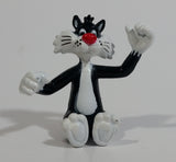 1989 Charon Warner Bros. Looney Tunes Sylvester The Cat Sitting PVC Toy Figure McDonald's Happy Meal