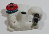 1995 Always Coca-Cola Coke Soda Pop Polar Bear Holding Bottle 3D Fridge Magnet Beverage Collectible