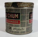 Vintage Imperial Tobacco Canada D. Ritchie & Co Old Chum Pipe Tobacco Tin Can