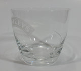 Baileys Irish Cream White Label 3" Tall Clear Glass Swirl Twist Cup