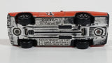 Vintage 1981 Warner Bro. ERTL Dukes of Hazzard General Lee Orange Die Cast Toy Muscle Car Vehicle TV Show Collectible