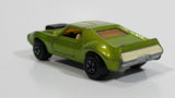 Vintage 1972 Lesney Matchbox Superfast AMX Javelin No. 9 Metallic Green Die Cast Toy Car Vehicle with Opening Doors