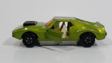 Vintage 1972 Lesney Matchbox Superfast AMX Javelin No. 9 Metallic Green Die Cast Toy Car Vehicle with Opening Doors