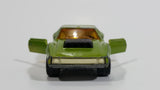 Vintage 1972 Lesney Matchbox Superfast AMX Javelin No. 9 Metallic Green Die Cast Toy Car Vehicle with Opening Doors