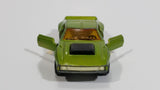 Vintage 1972 Lesney Matchbox Superfast AMX Javelin No. 9 Metallic Green Die Cast Toy Car Vehicle with Opening Doors
