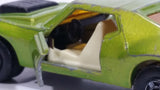 Vintage 1972 Lesney Matchbox Superfast AMX Javelin No. 9 Metallic Green Die Cast Toy Car Vehicle with Opening Doors