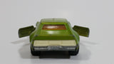 Vintage 1972 Lesney Matchbox Superfast AMX Javelin No. 9 Metallic Green Die Cast Toy Car Vehicle with Opening Doors
