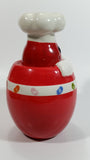 2006 Mr. Jelly Belly "The Original Gourmet Jelly Bean" Red Ceramic Candy Jar