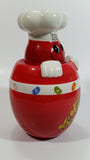 2006 Mr. Jelly Belly "The Original Gourmet Jelly Bean" Red Ceramic Candy Jar