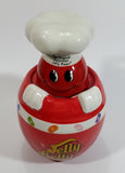 2006 Mr. Jelly Belly "The Original Gourmet Jelly Bean" Red Ceramic Candy Jar