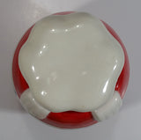 2006 Mr. Jelly Belly "The Original Gourmet Jelly Bean" Red Ceramic Candy Jar