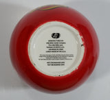 2006 Mr. Jelly Belly "The Original Gourmet Jelly Bean" Red Ceramic Candy Jar