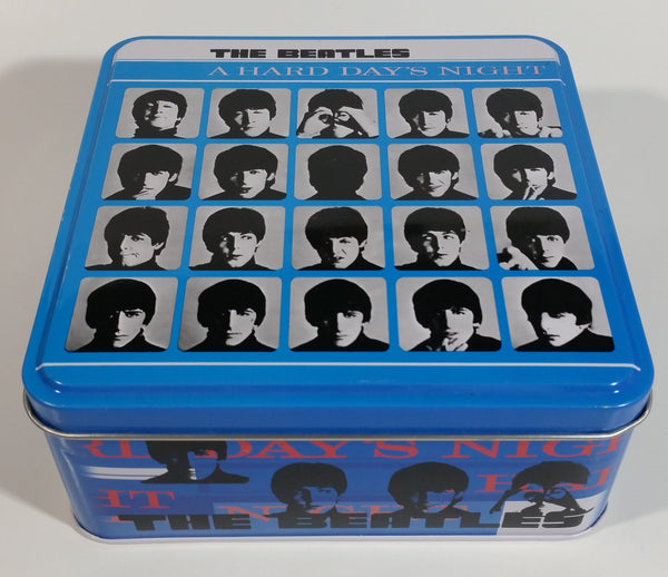 2002 The Beatles A Hard Days Night Tin Metal Container Music Band Collectibles - Empty Just the Tin
