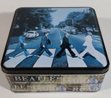 2002 The Beatles Abbey Road Tin Metal Container Music Band Collectibles - Empty Just the Tin
