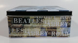 2002 The Beatles Abbey Road Tin Metal Container Music Band Collectibles - Empty Just the Tin