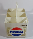 Vintage Pepsi-Cola 4.5L 6 x 750mL White Plastic Bottle Holder Carrying Case